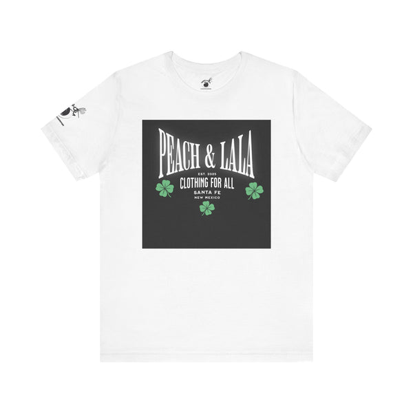 P&L Unisex Jersey Short Sleeve Tee - St. Patrick's Day Clover Design