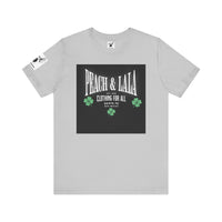 P&L Unisex Jersey Short Sleeve Tee - St. Patrick's Day Clover Design