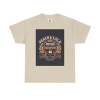 P&L Crest Logo Unisex Heavy Cotton Tee - Vintage Inspired Graphic Tee for Casual Style