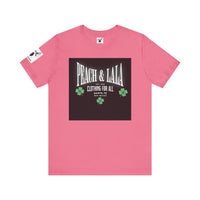 P&L Unisex Jersey Short Sleeve Tee - St. Patrick's Day Clover Design