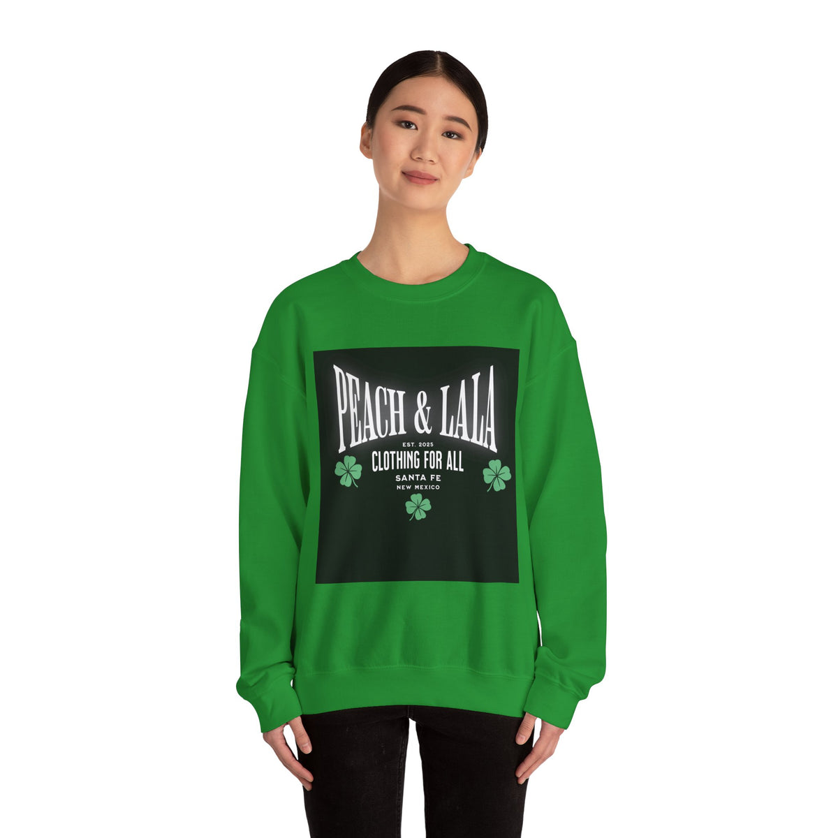 St. Patrick's Day Unisex Sweatshirt - Peach & Lala Design