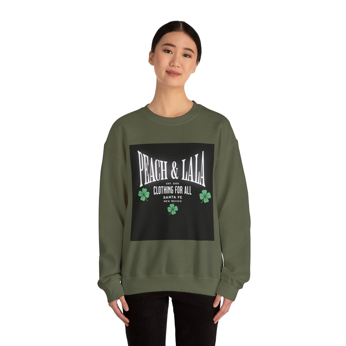 St. Patrick's Day Unisex Sweatshirt - Peach & Lala Design