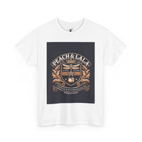 P&L Crest Logo Unisex Heavy Cotton Tee - Vintage Inspired Graphic Tee for Casual Style