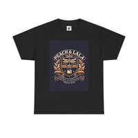 P&L Crest Logo Unisex Heavy Cotton Tee - Vintage Inspired Graphic Tee for Casual Style