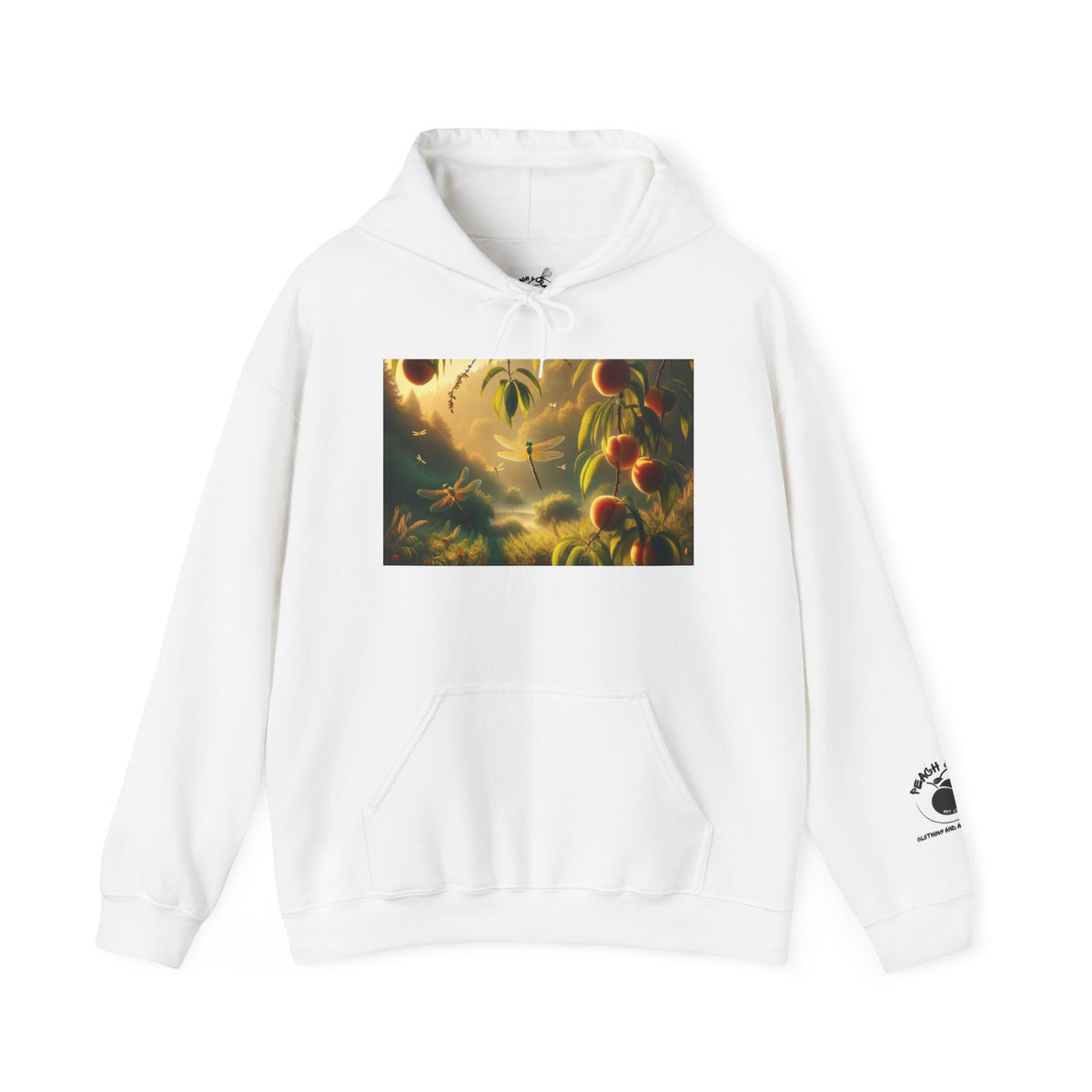 Dreamy Nature Hoodie with Vibrant Artwork