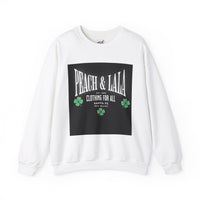 St. Patrick's Day Unisex Sweatshirt - Peach & Lala Design