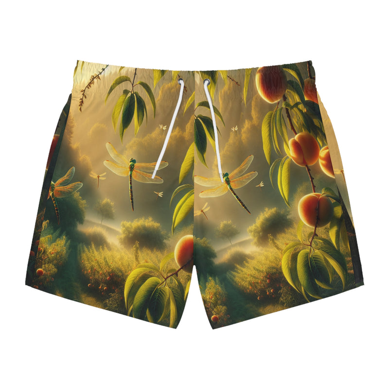 Nature-Inspired Dragonfly Swim Trunks | Vibrant Summer Beachwear